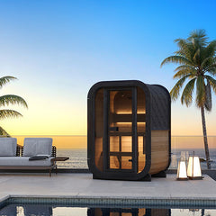 SaunaLife Cube-Series 2-Person Sauna