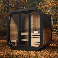 SaunaLife Cube-Series 4-Person Sauna