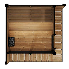 SaunaLife GL6 Outdoor Sauna