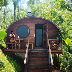 SaunaLife Model G11 Garden-Series Sauna