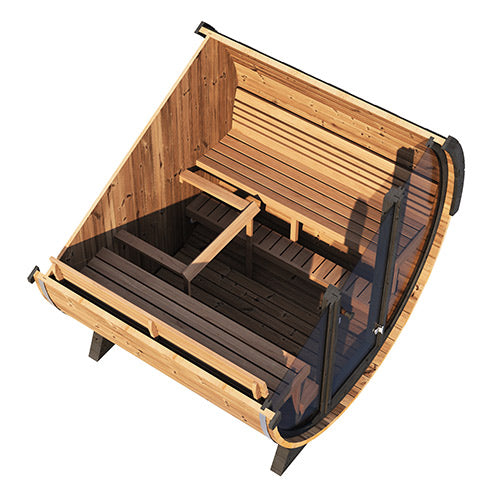 SaunaLife ERGO Elegance 4-Person Sauna Barrel