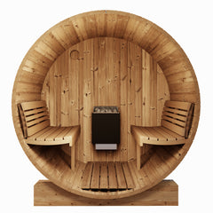 SaunaLife ERGO 3-Person Sauna Barrel