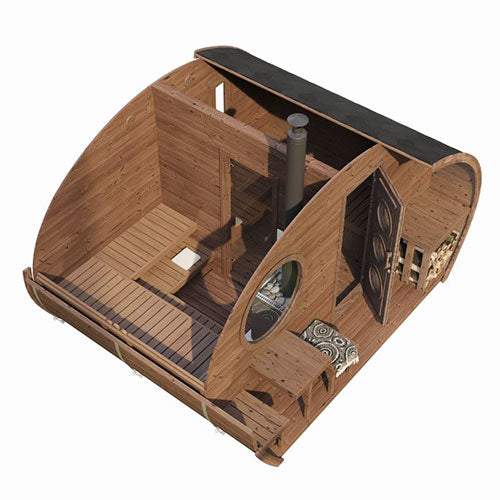 SaunaLife Model G11 Garden-Series Sauna