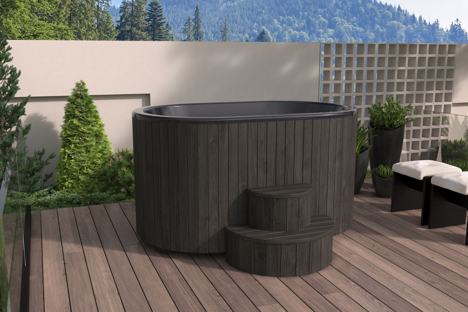 SaunaLife Model S2B Cold/Hot Tub