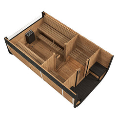 SaunaLife Cube-Series 8-Person Sauna