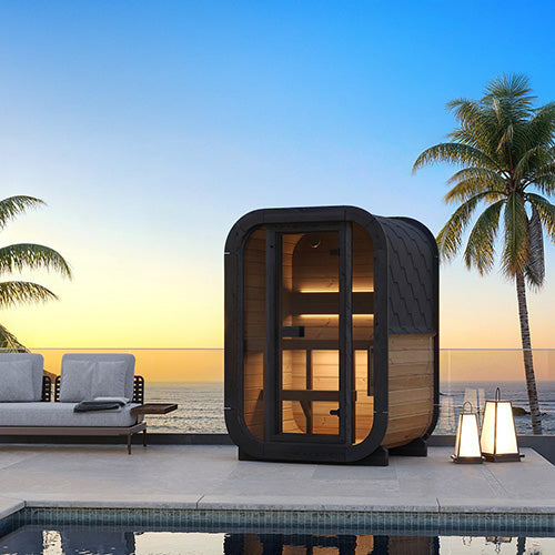 SaunaLife Cube-Series 2-Person Sauna