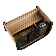 SaunaLife Cube-Series 3-Person Sauna