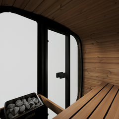 SaunaLife Cube-Series 3-Person Sauna