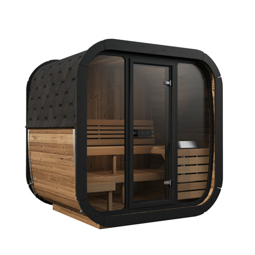 SaunaLife Cube-Series 4-Person Sauna