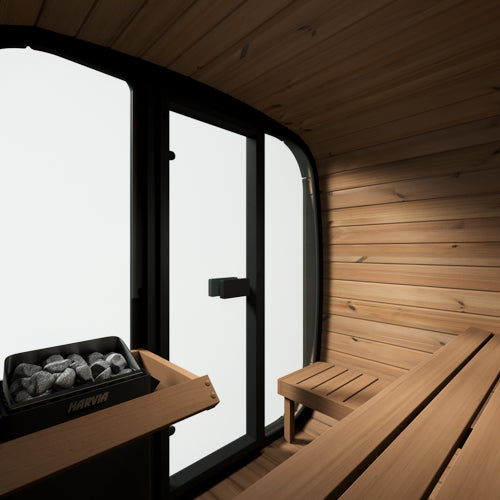 SaunaLife Cube-Series 4-Person Sauna