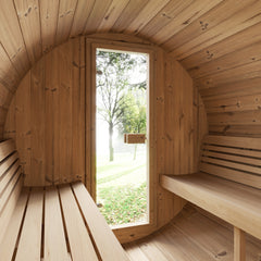 SaunaLife ERGO 3-Person Sauna Barrel