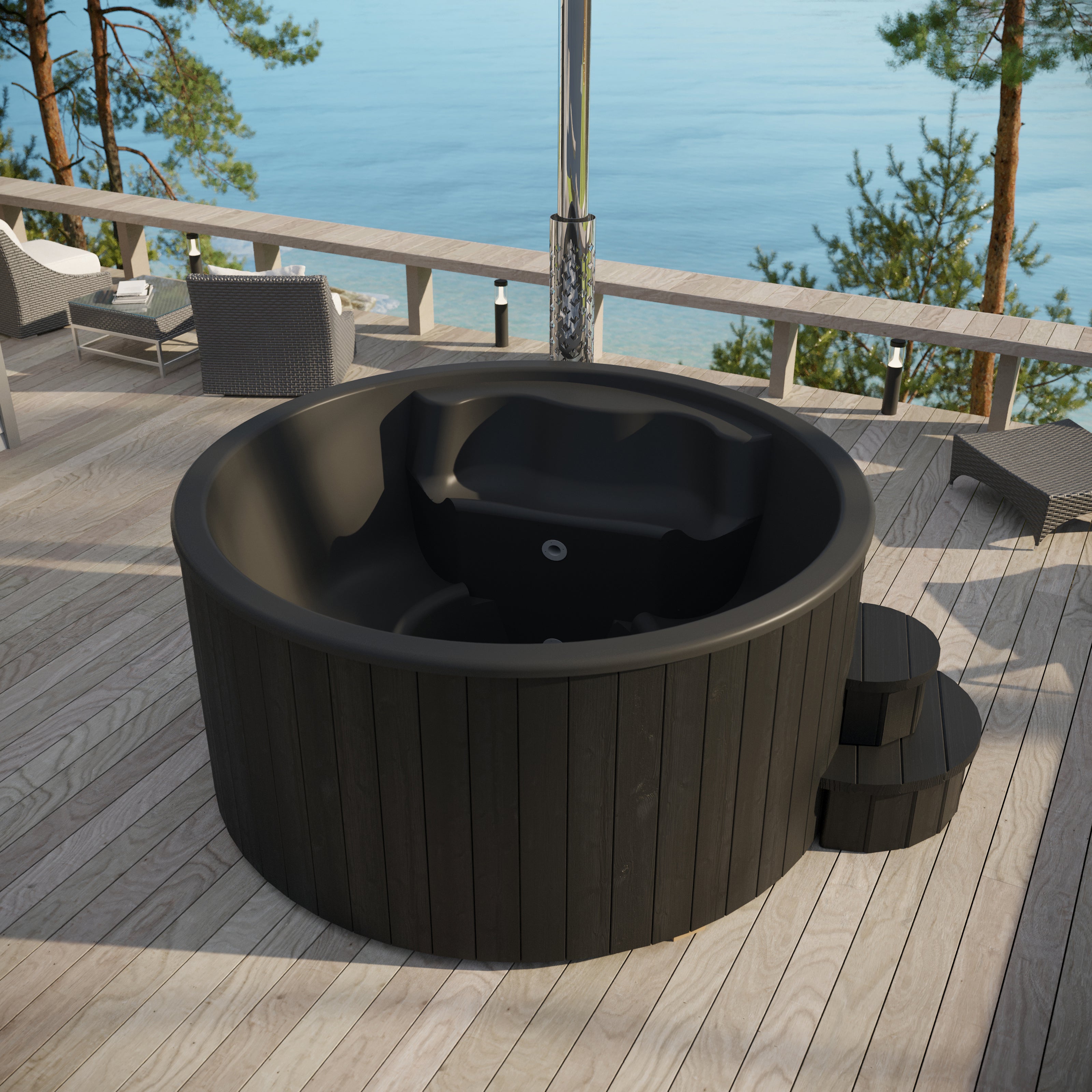 SaunaLife Model S4B Hot Tub
