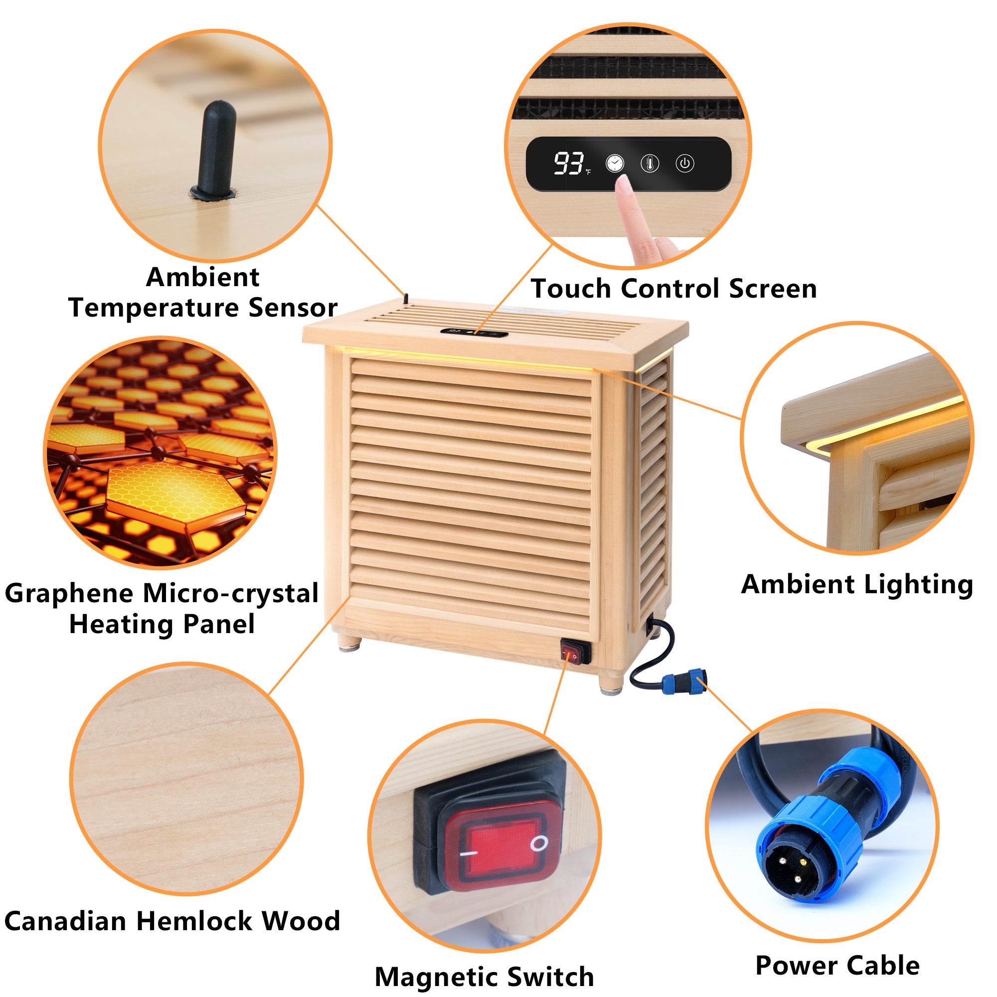 GoldenWave Sauna Heater