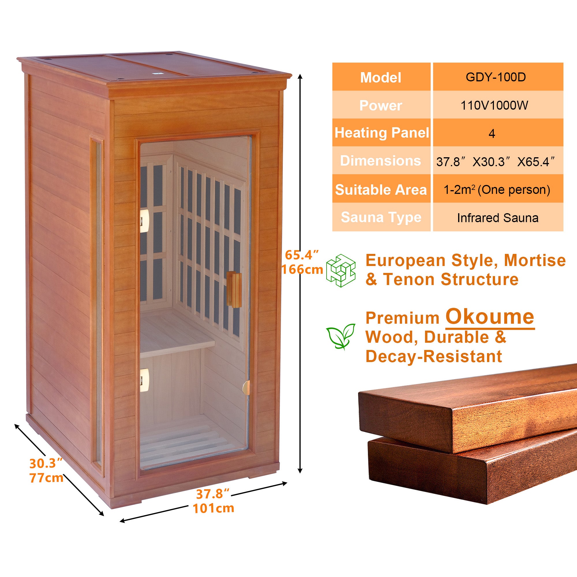 GoldenWave Mini Infrared Sauna