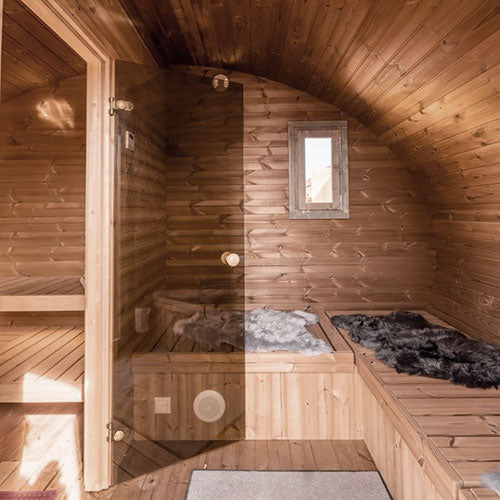 SaunaLife Model G11 Garden-Series Sauna